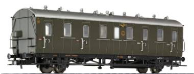 Liliput 334024 - Passenger Coach 3rd Class Cd 21 DRG EP II