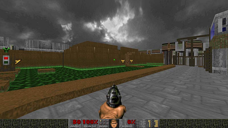 Wading - (Doom level) opening picture